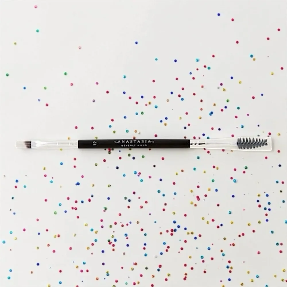 Anastasia Beverly Hills Brush 12 Duo Brow/Eye Liner Angled Cut/Spooley